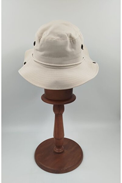 OnMyHead Men's Beige Safari Hat
