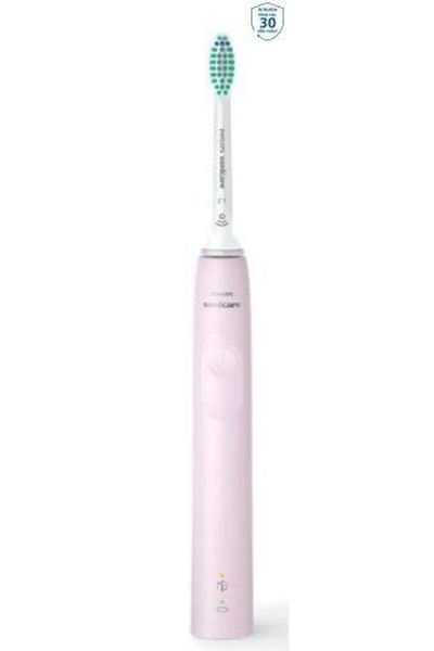 Philips Set periuță de dinți electrică Philips Sonicare 3100, 31.000 de mișcări/min, roz/negru