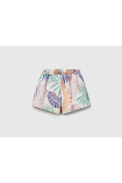 Benetton Girl's g Patterned Shorts