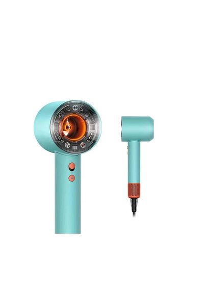 DYSON Uscator de par Dyson Supersonic Nural HD16, 1600W, 3 viteze, 4 trepte temperatura (Albastru/Topaz)