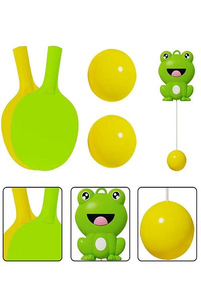 Sole Cute Pinpon, Hanging Table Tennis Training Set for Children's Reflex, Coordination and Entertainment...