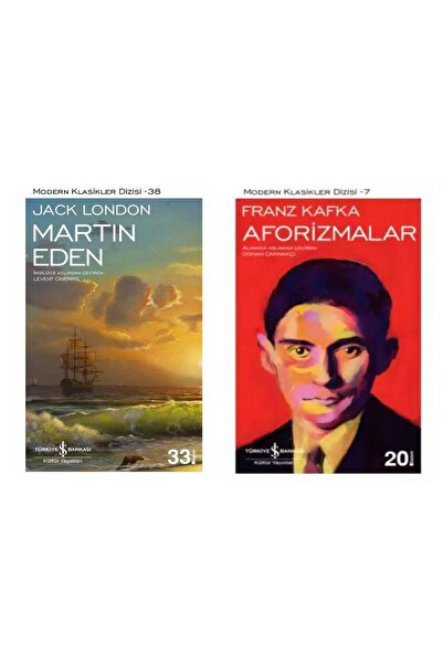 TÜRKİYE İŞ BANKASI KÜLTÜR YAYINLARI Martin Eden - Jack London - Aforizmalar -...