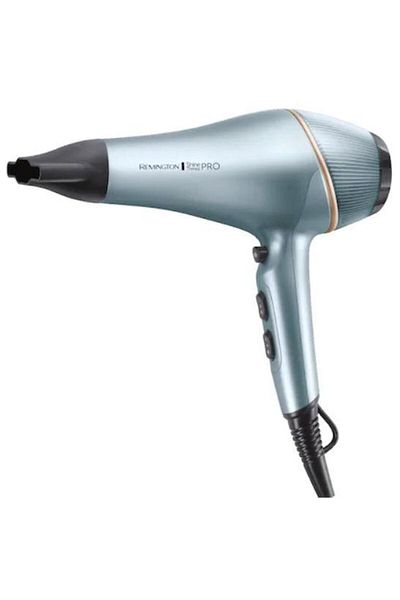 Remington Uscator de par Remington Shine Therapy PRO AC9300, 2200 W, Generator Ioni (Albastru)
