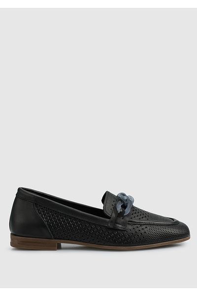 Provoq Leather Black Women's Shoes