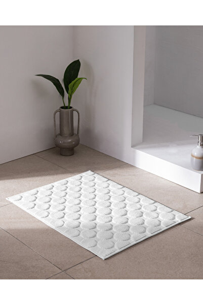 Madame Coco Haroux 100% Cotton Foot Towel - White - 50X70 cm