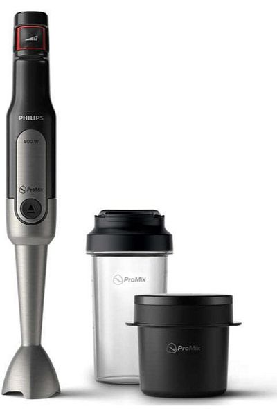 Philips Philips Viva Collection HR2651/90 Stand Mixer, 800W, Turbo Function (Black/Stainless Steel)