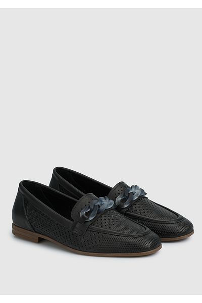 Provoq Leather Black Women's Shoes