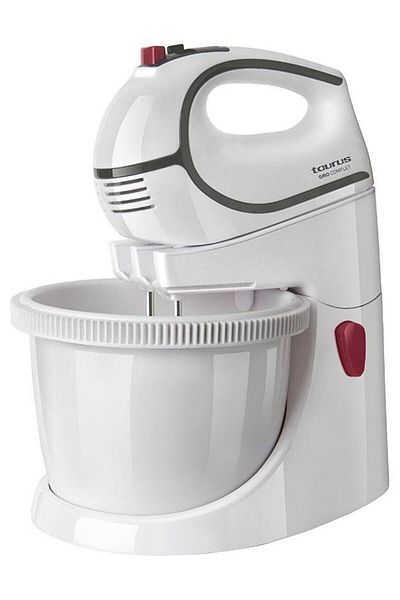 Taurus Taurus GIRO COMPLETE bowl mixer. 500 W, 5 speeds + PULSE, 2.5 l bowl, 2 whisks, 2 hooks, Spatula
