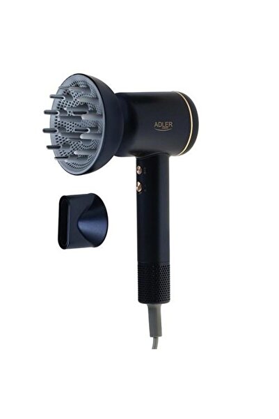 adler Uscator de par Adler 2270b, 1600 W, 3 setari de temperatura, 3 viteze, ...