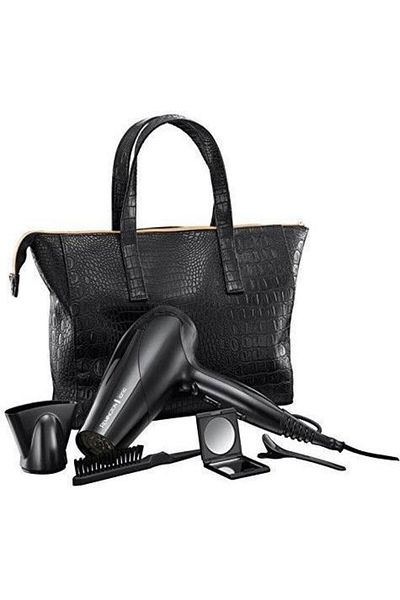 Remington Uscator de par Remington Glamourous D3191GP, 2200 W, 2 viteze (Negru)