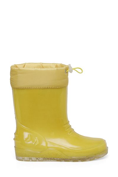 Binono JELY P 3PR Gelbe Gummistiefel für Jungen