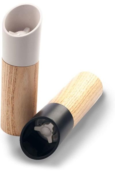 COOYA Spice Grinder, Salt Pepper Mill, Pepper Mills with Adjustable Ceramic Rotor Handheld