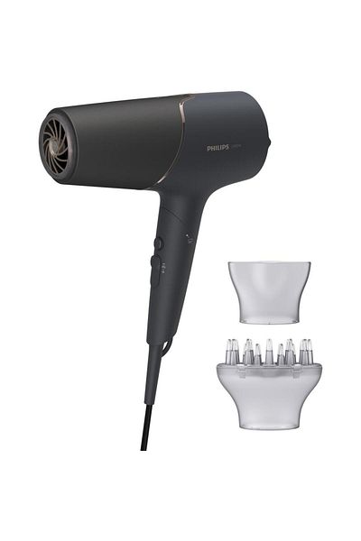 Philips Uscator de par Philips BHD538/30, 2300W, tehnologie ThermoShield, ingrijire cu ioni