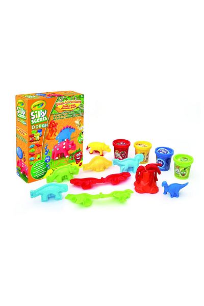 Crayola Silly Scents Dinosaurs Medium Set – Scented Art Tools For Kids