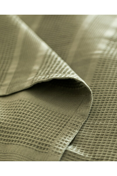 Madame Coco Mathilda Single 100% Cotton Karde Plain Pique - Khaki