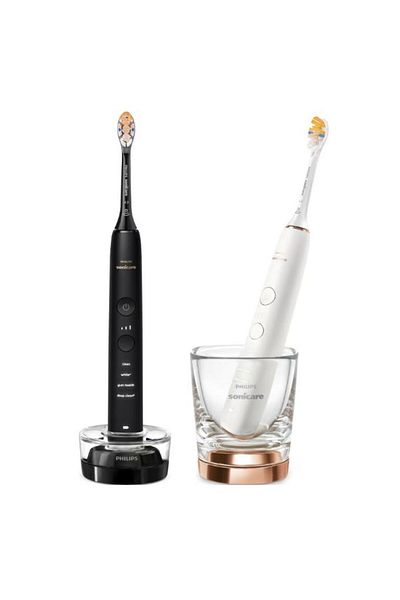 Philips Set periuță de dinți electrică Sonicare DiamondClean HX9914/69, 62000 rpm, 4 moduri