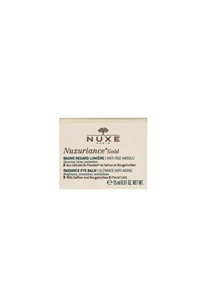 Nuxe Nuxuriance Gold Radiance Eye Balm 15 Ml