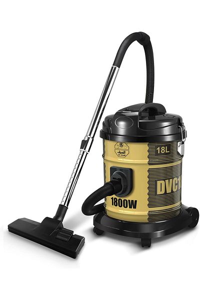 ALSAIF Cylindrical Vacuum Cleaner, 18L, 1800W, Multicolor