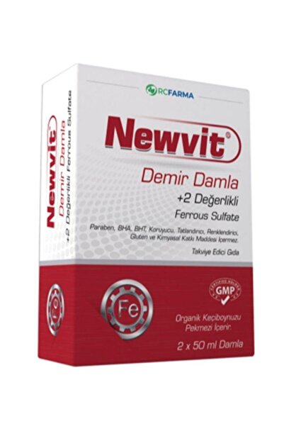 Rcfarma Newvit Demir Damla 100 ml