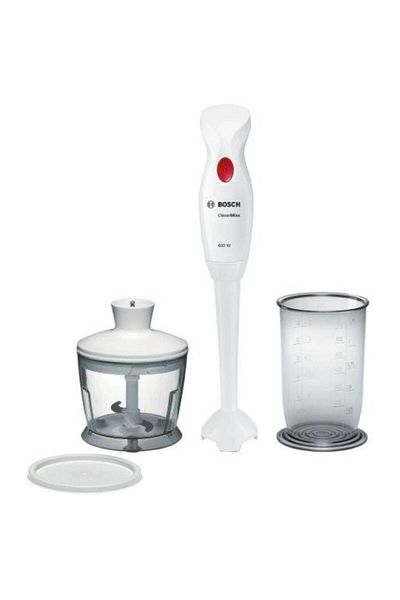 Bosch Bosch MSM14200 vertical mixer, 400W, mini chopper, mixing cup, 1 speed (White)