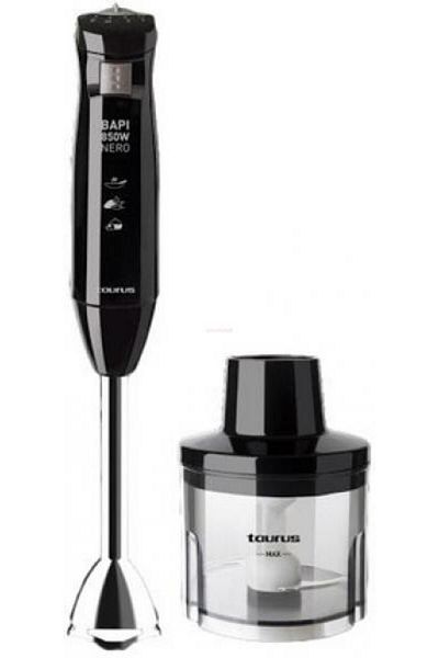 Taurus Mixer vertical Taurus Bapi 850 NERO Inox, 850 W, 20 trepte (Negru)