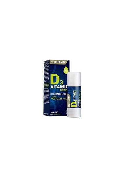 Nutraxin Vitamin D3 Damla Takviye Edici Gıda 10 ml