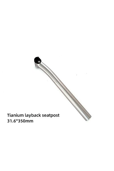 Choice Layback 31.6 Titanium Alloy After Float Seatpost Bike Seat Post Road Bike MTB Bicycle Seat Tube Cycl