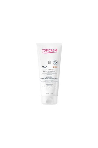 Topicrem Mela Unifying Ultra Moisturizing Milk - Brightening SPF15 Body Milk 200ml