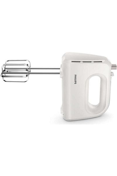 Philips Mixer de mana Philips Daily Collection HR3705/00, 300 W, 5 viteze + Turbo (Alb)