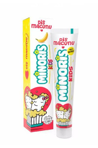 Minoris Kids Toothpaste 75ml, Sulfate Free, Fluoride Free, Organic Content