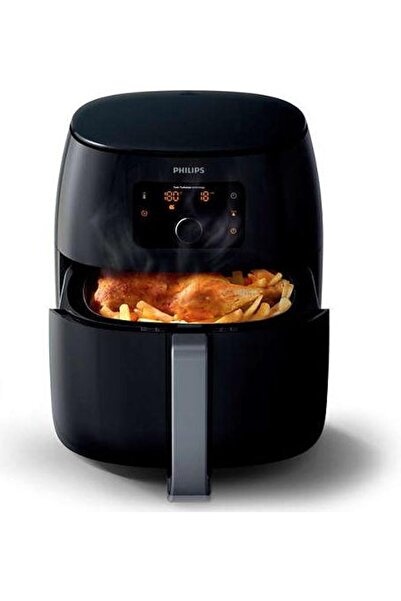 Philips Friteuza fara ulei Philips Airfryer XXL HD9650/90, Tehnologie Twin TurboStar, Capacitate 7.3 L