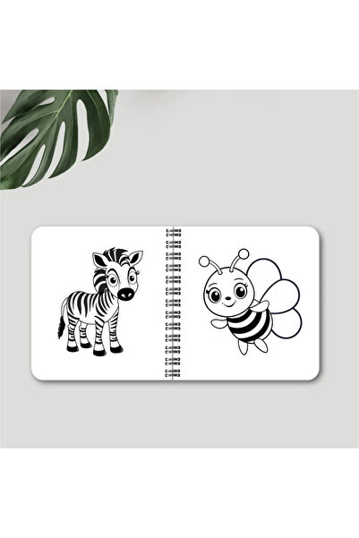 BULUT DİJİTAL 0-12 Ay Karın Üstü Aktivite Kitabı & Tummy Time & Bebek Kitapları