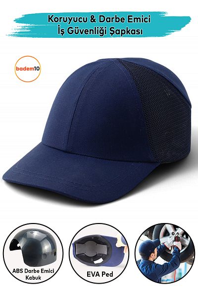 Badem10 Lightweight Work Security Impact Protective Protection Head Hat Hard Hat Unisex Camouflage Baseball Style Helmet Hat