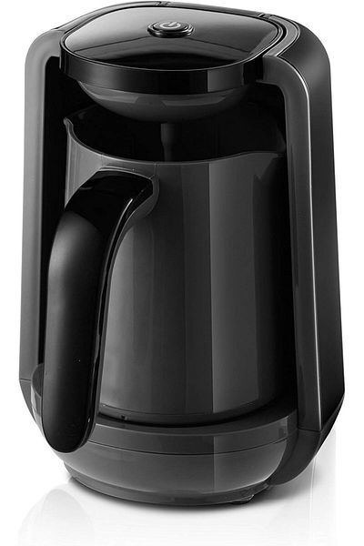 ALSAIF Al Saif Electric Turkish Coffee Maker 400 Watts, Black, Gray, 250 Ml, min 2 yrs warranty
