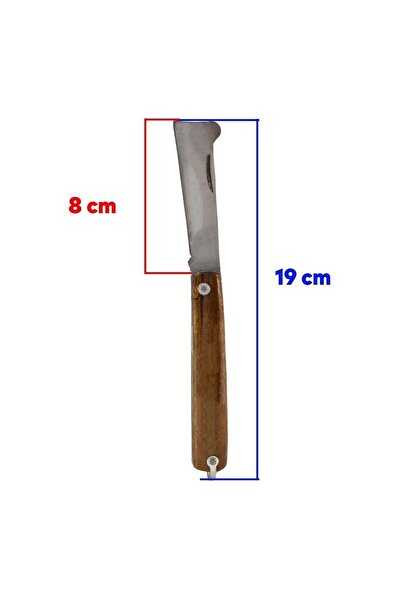 Badem10 Vaccine Knife Curved Tip Tie Knife Pocket Knife + Straight Tip Angle Knife + Vaccine Tape (Set of 3)