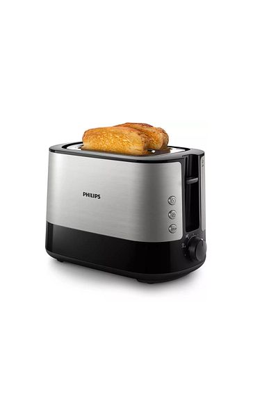 Philips Prajitor de paine Philips VIVA Collection HD2635/90, 2 sloturi , Tava Firimituri