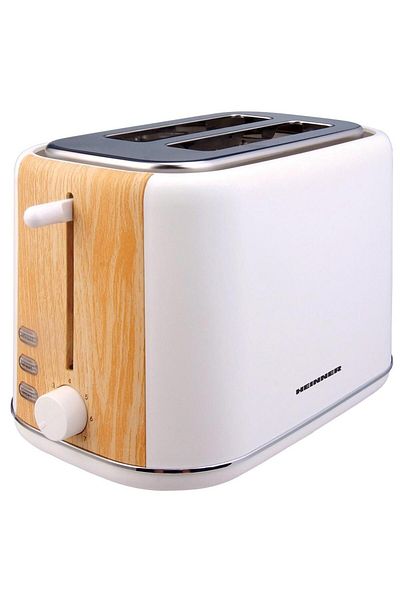Heinner Prajitor de paine Heinner HTP-WH800BB, 800W, 2 Felii (Alb)