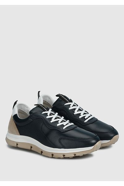 Provoq Tenis de piele albastru bleumarin pentru bărbați