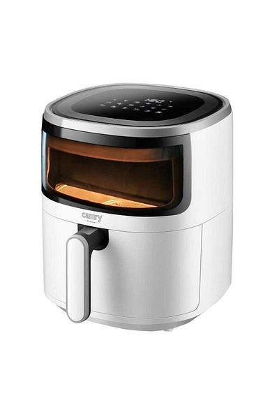 CAMRY Friteuză cu aer cald Cr 6313, fără ulei, 1500w, 5 litri, 12 gătiri, temperatură 80 până la 200°C,