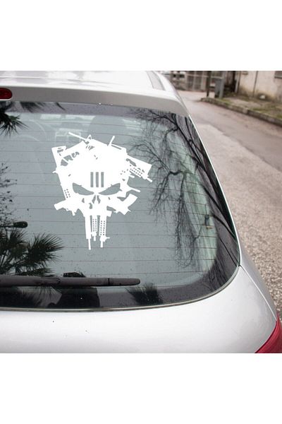 MIGNATIS Soldatul Armatei Skull Punisher Autocolant Autocolant Lipire 45cm