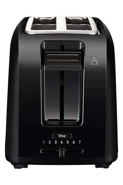 TEFAL Prajitor de paine Tefal Vita TT1A1830, 800 W, 2 felii, 7 trepte de prajire (Negru)