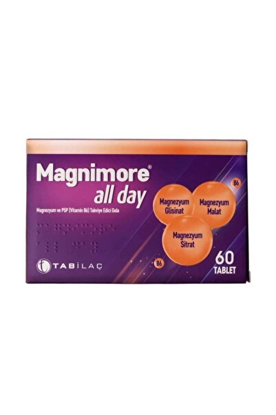 Tab İlaç Magnimore All Day 60 Tablet