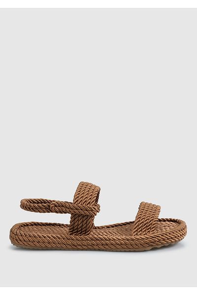 Provoq Women's Copper Flat Sandals