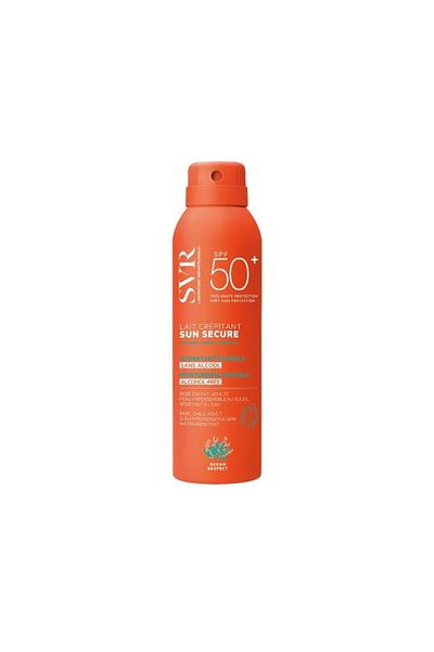 SVR صن سيكيور لايت كريبيدانت SPF50+ حليب واقي من الشمس للوجه والجسم 200 مل