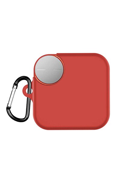 Microsonic Nothing Cmf Buds Case with Strap Matte Silicone Red
