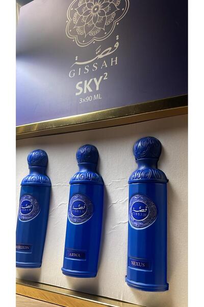GISSAH Sky Story Perfume Set, 3 Pieces, 90ml each