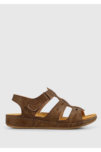 Eclipse Mink Women's Flat Sandals