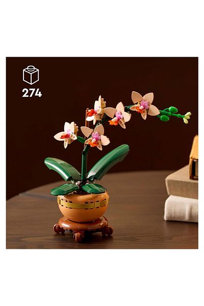 LEGO Botanicals Mini Orchid 10343 - Sada dekorativních květin pro dospělé (274 kusů)