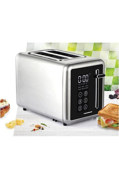 Heinner Prajitor de paine digital Heinner HTP-DD900BKSS, 900 W, Panou digital cu control touch