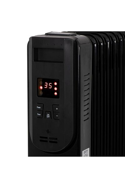 CAMRY Electric oil heater Camry CR 7813, 2500 W, 3 power levels, LED display, Remote control